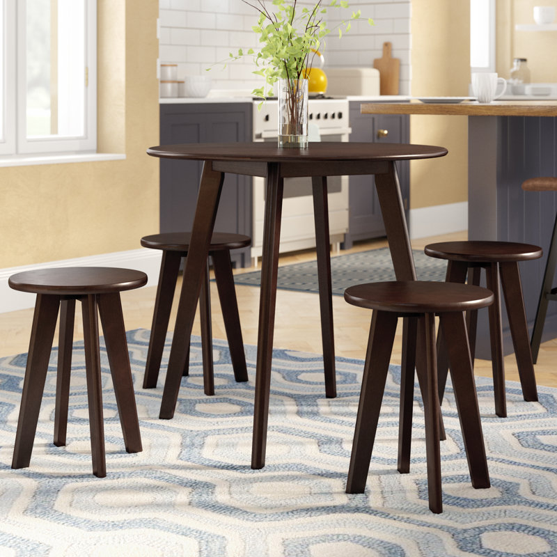 Oliver Watley MidCentury Modern 5 Piece Breakfast Nook Dining